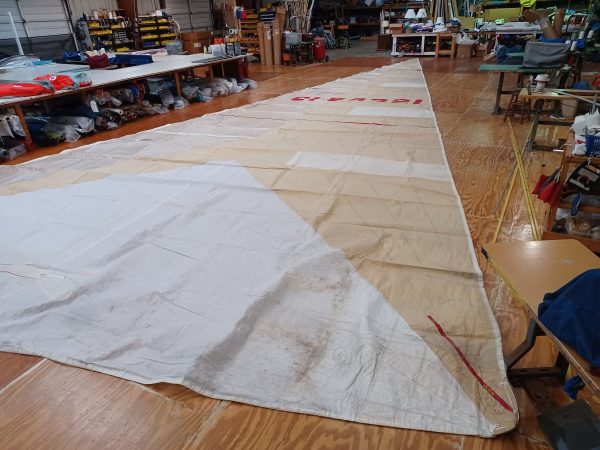12756 used sail headsail