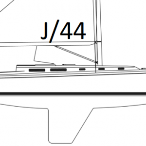 J/44 Used sail spinnaker mainsail headsail