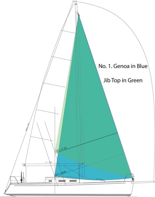 Used Headsail Jib Top