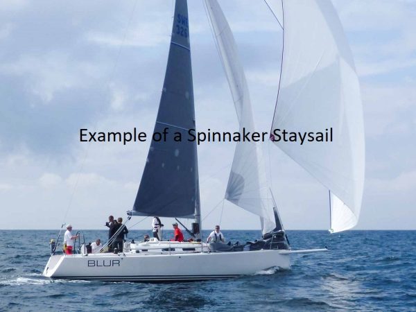 Spinnaker Staysail used sail