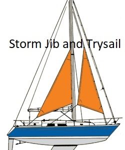 Storm Jib Sail Trysail
