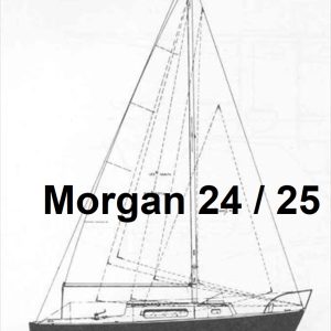 Morgan 24 used sail used mainsail used headsail